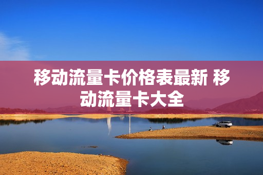 移动流量卡价格表最新 移动流量卡大全