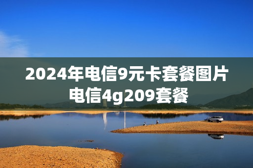 2024年电信9元卡套餐图片 电信4g209套餐