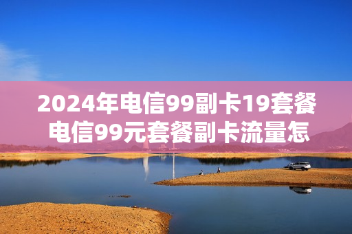 2024年电信99副卡19套餐 电信99元套餐副卡流量怎么算