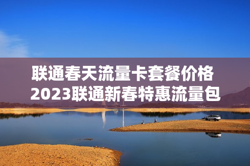 联通春天流量卡套餐价格 2023联通新春特惠流量包