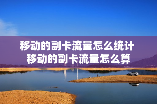 移动的副卡流量怎么统计 移动的副卡流量怎么算