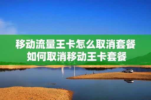 移动流量王卡怎么取消套餐 如何取消移动王卡套餐