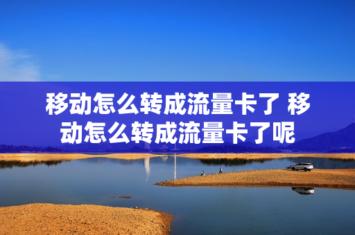 移动怎么转成流量卡了 移动怎么转成流量卡了呢