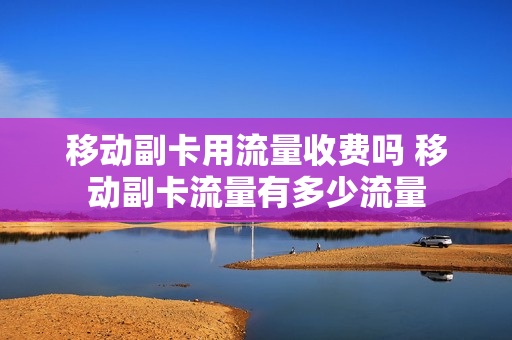 移动副卡用流量收费吗 移动副卡流量有多少流量