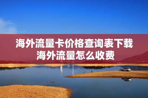 海外流量卡价格查询表下载 海外流量怎么收费
