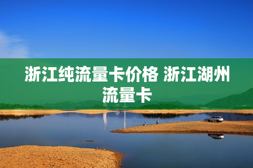 浙江纯流量卡价格 浙江湖州流量卡