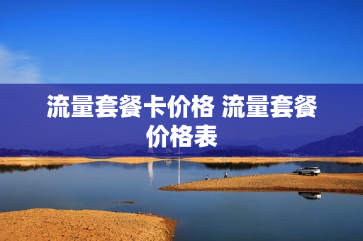 流量套餐卡价格 流量套餐价格表