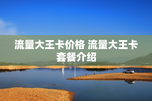 流量大王卡价格 流量大王卡套餐介绍