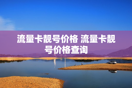 流量卡靓号价格 流量卡靓号价格查询