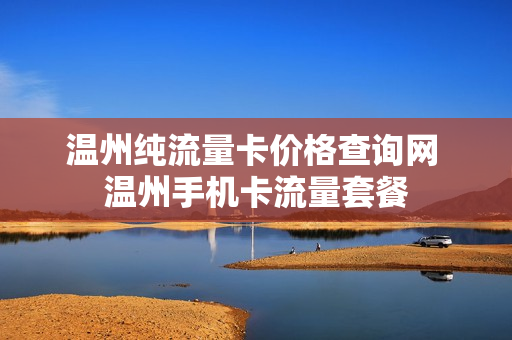 温州纯流量卡价格查询网 温州手机卡流量套餐