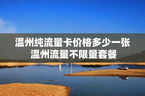 温州纯流量卡价格多少一张 温州流量不限量套餐
