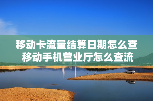 移动卡流量结算日期怎么查 移动手机营业厅怎么查流量使用日情况