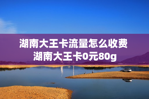 湖南大王卡流量怎么收费 湖南大王卡0元80g