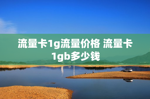 流量卡1g流量价格 流量卡1gb多少钱