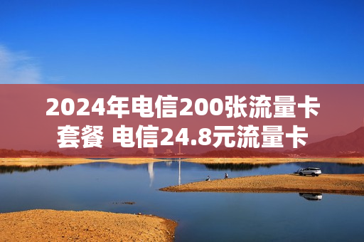 2024年电信200张流量卡套餐 电信24.8元流量卡