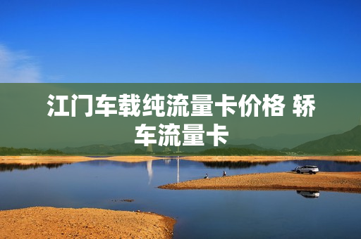 江门车载纯流量卡价格 轿车流量卡