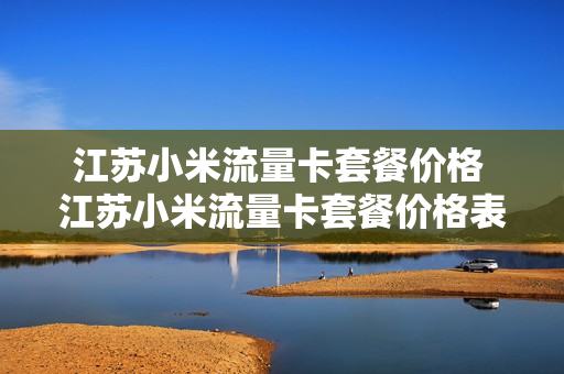 江苏小米流量卡套餐价格 江苏小米流量卡套餐价格表