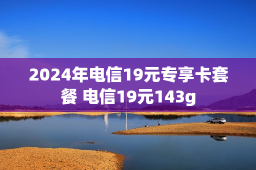 2024年电信19元专享卡套餐 电信19元143g