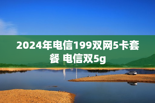 2024年电信199双网5卡套餐 电信双5g