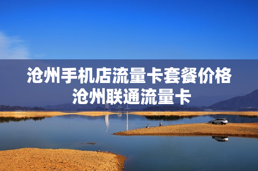 沧州手机店流量卡套餐价格 沧州联通流量卡