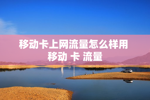 移动卡上网流量怎么样用 移动 卡 流量