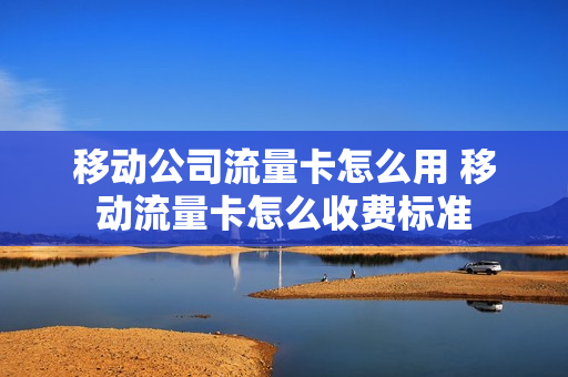 移动公司流量卡怎么用 移动流量卡怎么收费标准