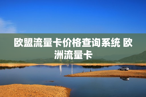欧盟流量卡价格查询系统 欧洲流量卡