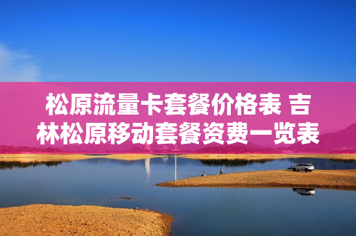 松原流量卡套餐价格表 吉林松原移动套餐资费一览表