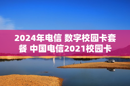 2024年电信 数字校园卡套餐 中国电信2021校园卡