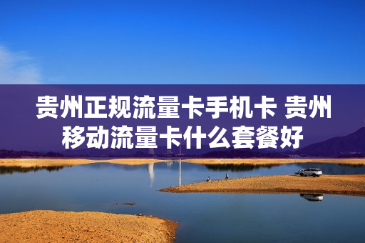 贵州正规流量卡手机卡 贵州移动流量卡什么套餐好