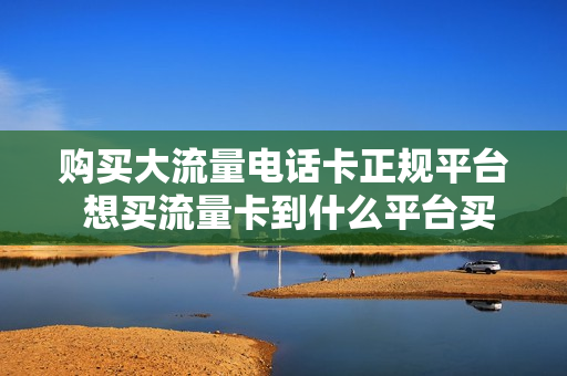 购买大流量电话卡正规平台 想买流量卡到什么平台买