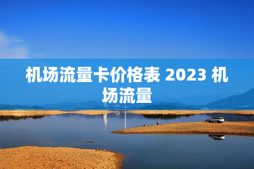 机场流量卡价格表 2023 机场流量
