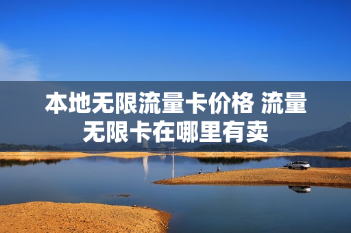 本地无限流量卡价格 流量无限卡在哪里有卖