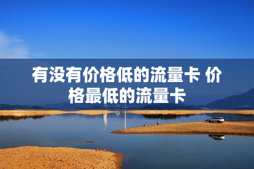 有没有价格低的流量卡 价格最低的流量卡