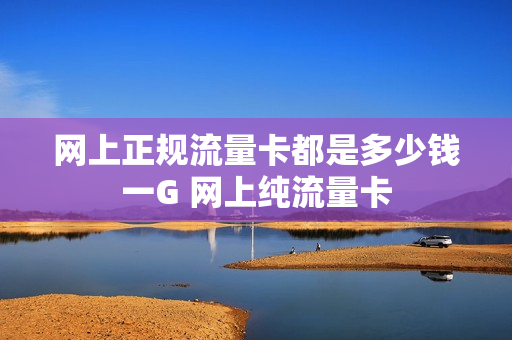 网上正规流量卡都是多少钱一G 网上纯流量卡