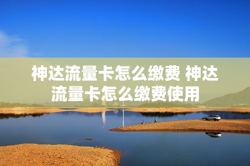 神达流量卡怎么缴费 神达流量卡怎么缴费使用