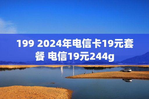 199 2024年电信卡19元套餐 电信19元244g
