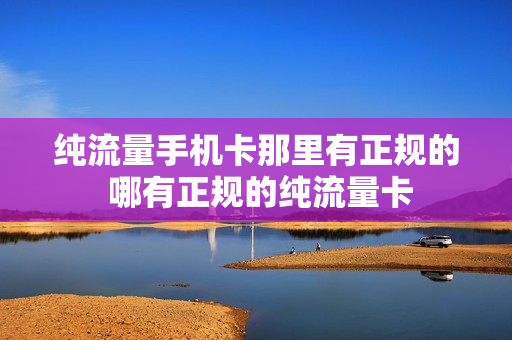 纯流量手机卡那里有正规的 哪有正规的纯流量卡