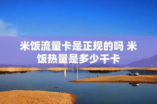 米饭流量卡是正规的吗 米饭热量是多少千卡