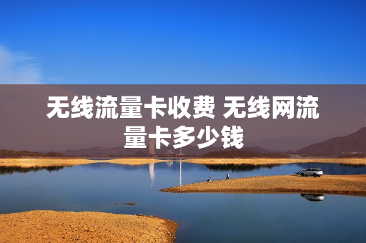 无线流量卡收费 无线网流量卡多少钱