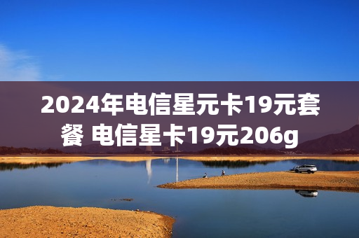 2024年电信星元卡19元套餐 电信星卡19元206g