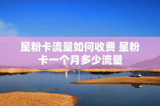星粉卡流量如何收费 星粉卡一个月多少流量
