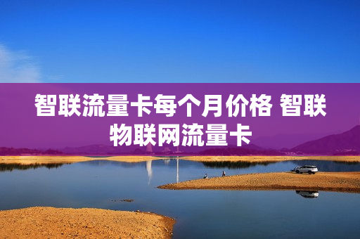 智联流量卡每个月价格 智联物联网流量卡