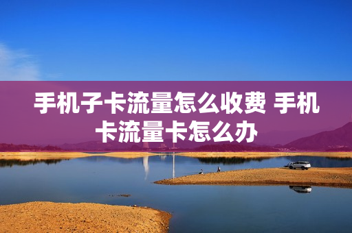 手机子卡流量怎么收费 手机卡流量卡怎么办