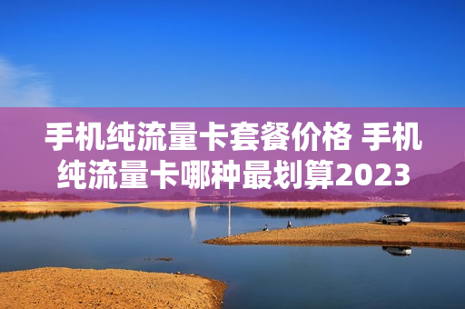 手机纯流量卡套餐价格 手机纯流量卡哪种最划算2023