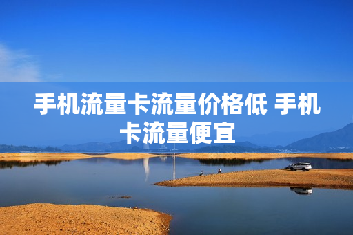 手机流量卡流量价格低 手机卡流量便宜