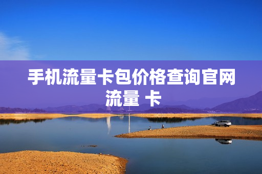 手机流量卡包价格查询官网 流量 卡
