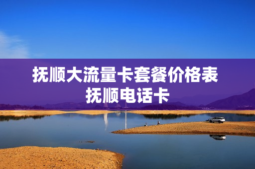 抚顺大流量卡套餐价格表 抚顺电话卡