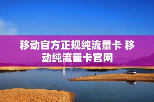 移动官方正规纯流量卡 移动纯流量卡官网
