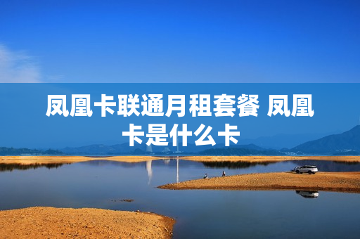 凤凰卡联通月租套餐 凤凰卡是什么卡